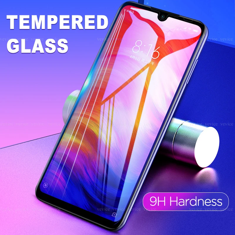 Защитная пленка для экрана Red mi K 20 7 6 Pro 6A Note 8 прозрачная стеклянная Xiao Pocophone F1 9 SE