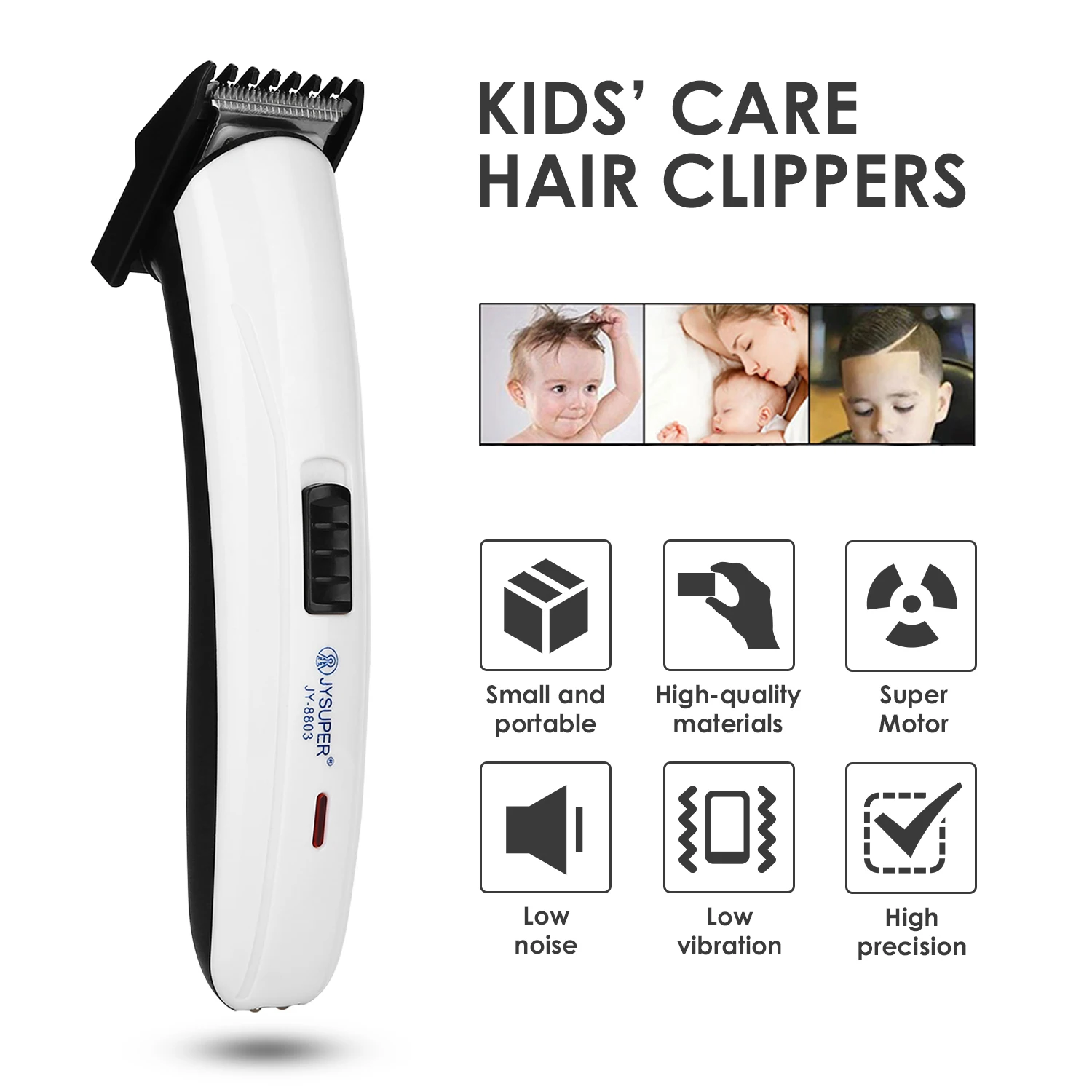 Детские машинки для стрижки волос электрический бесшумный триммер