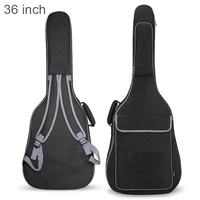 36 inch 41 inch guitar bag oxford fabric guitar case gig bags double straps padded 10mm cotton soft waterproof backpack