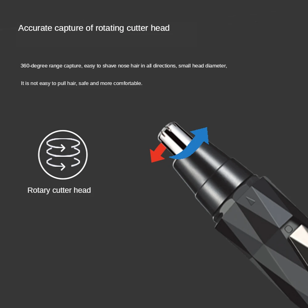 Машинка для удаления волос в носу уха Уход за кожей лица чистый электрический