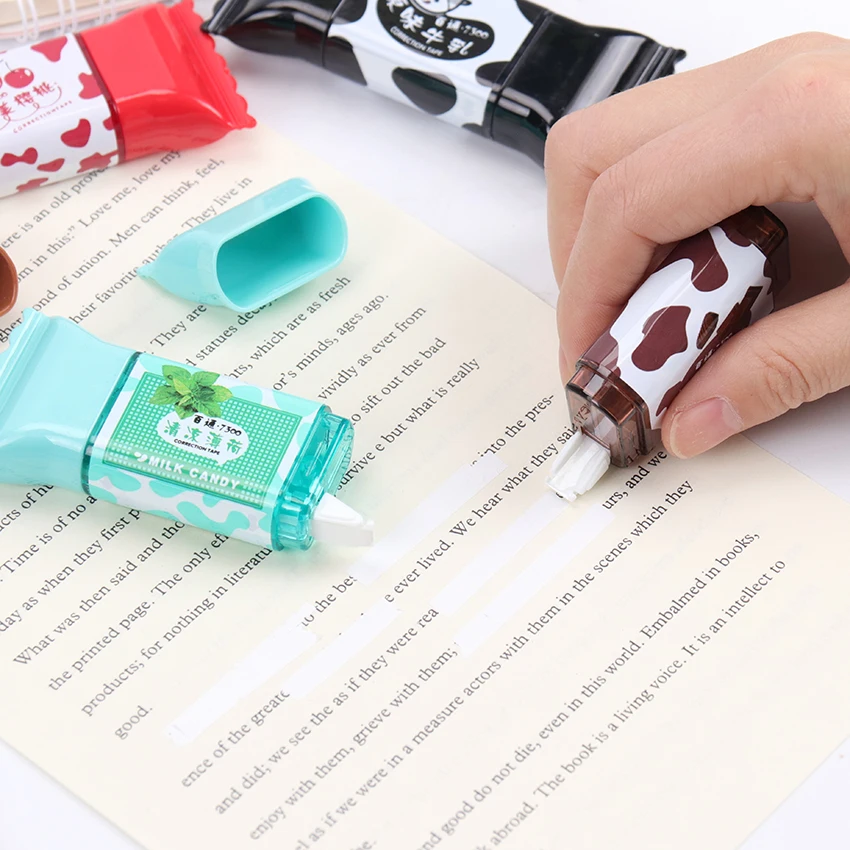 1 шт. Милая Корректирующая лента для конфет Kawaii милая офисные школьные письменные