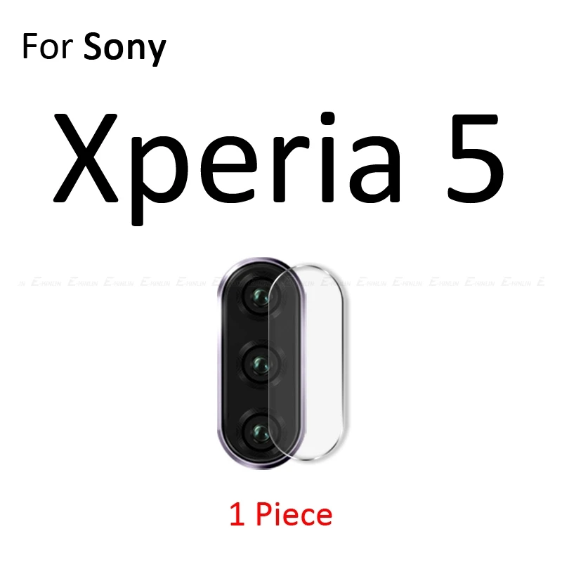 Задняя Защитная пленка для объектива камеры для sony Xperia 1 5 10 L2 L1 XZ3 XZ2 Premium Compact XA2 Plus ультра закаленное стекло - Цвет: For Xperia 5