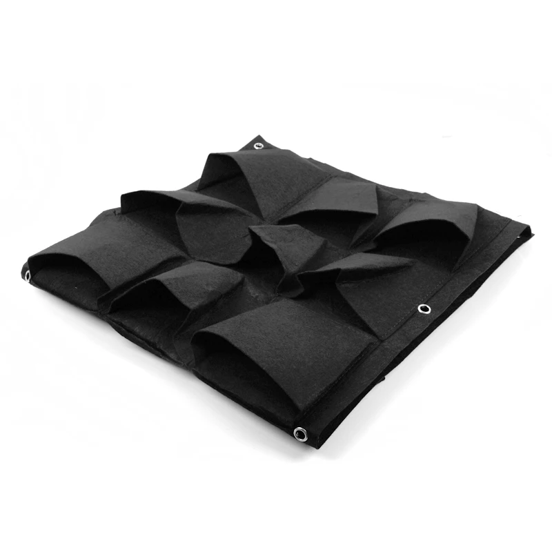 18 карманов Вертикальные садовые настенные цветочные горшки подвесные для