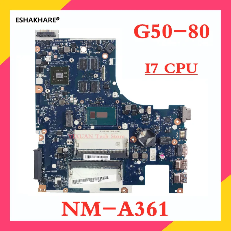 Новинка материнская плата для ноутбука ACLUC3 ACLU4 NM-A361 системная Lenovo NM-A271 G50 80 с