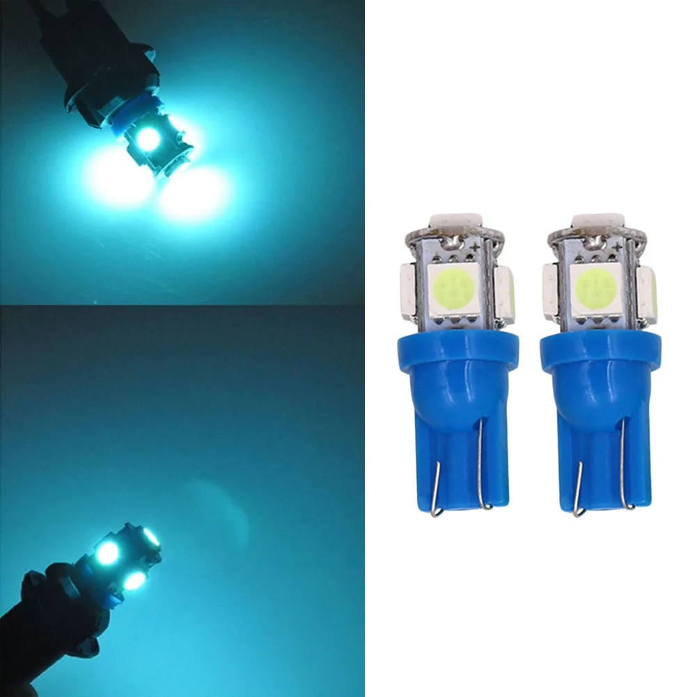 

Светодиодная лампа T10 W5W 5SMD для внутреннего освещения, лампы для чтения, автомобильный индикатор ширины 5050, для наружных деталей, личные авто...