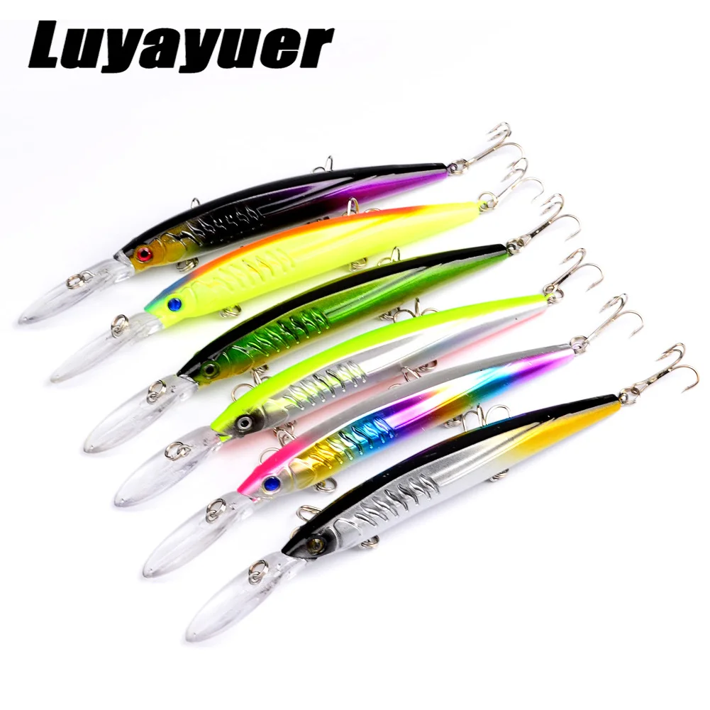 

15,2 см, 12,55 г, рыболовные приманки, длинное забрасывание, новая модель, рыболовные приманки, жесткая приманка для дайвинга, 1,6-3,2 м, высококачес...