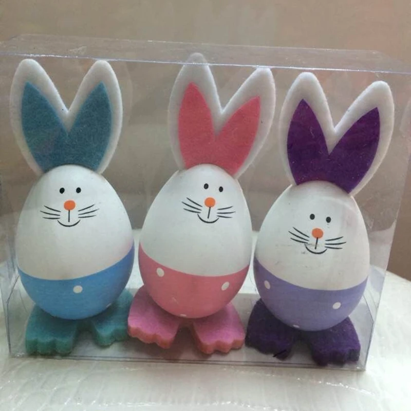 3 шт. фотографический фон с пасхальными яйцами милый кролик цыпленок подвесная