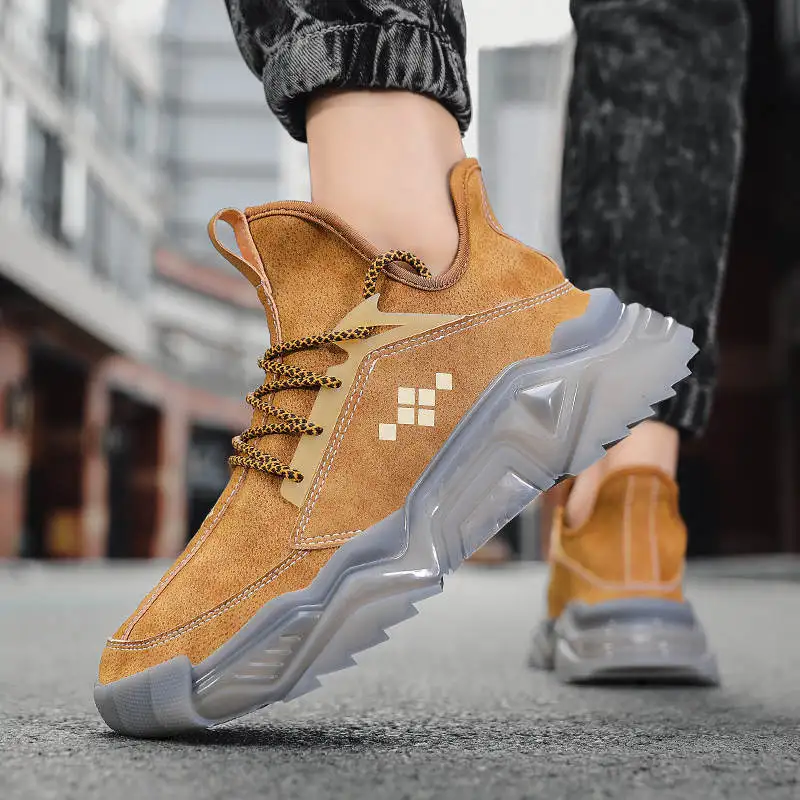 

Spinning Sneakers Men 2021 Anti-Skid Soled Sport Shoes Male Height Increasing Men's Running Shoes Men Sports Shoes Tennis 683D