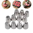 18 шт. Рождественский кремовый фотографический Набор для кухни сделай сам, украшение для дерева, цветов, обледенение, труб, снежинка, инструмент для выпечки, кондитерские изделия Cu G4m1