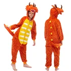 Пижама-Кигуруми для мальчиков, комбинезон для детей, Мультяшные животные, единорог, Рождество, косплей, костюм для девочек, пижама