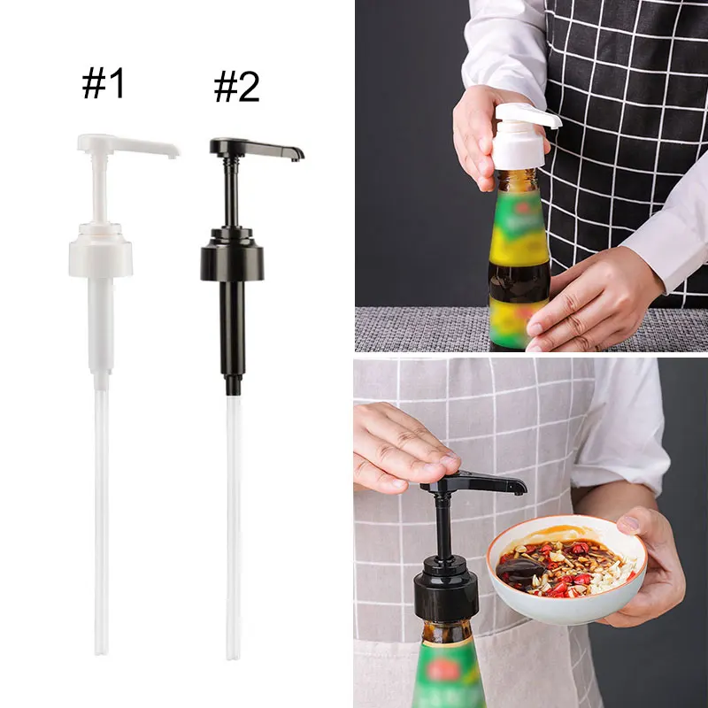 

Household Tool Oyster bottle nozzle Press Nozzle Operated Pump Head Essential Push-type Artifact restaurant bar Kitchen supplies