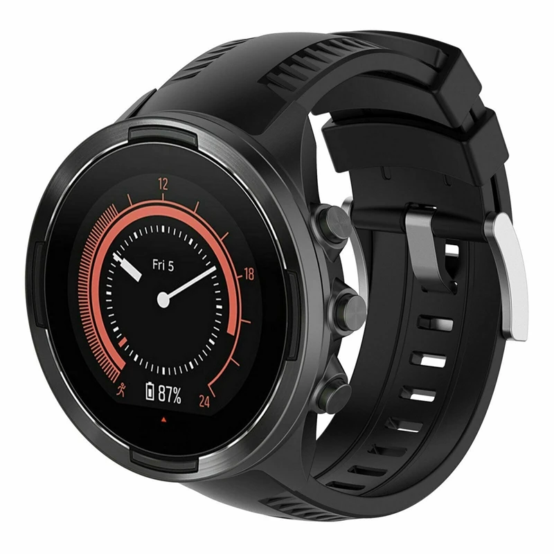Спортивный силиконовый сменный Браслет с ремешком для SUUNTO 9/Baro Smart Watch