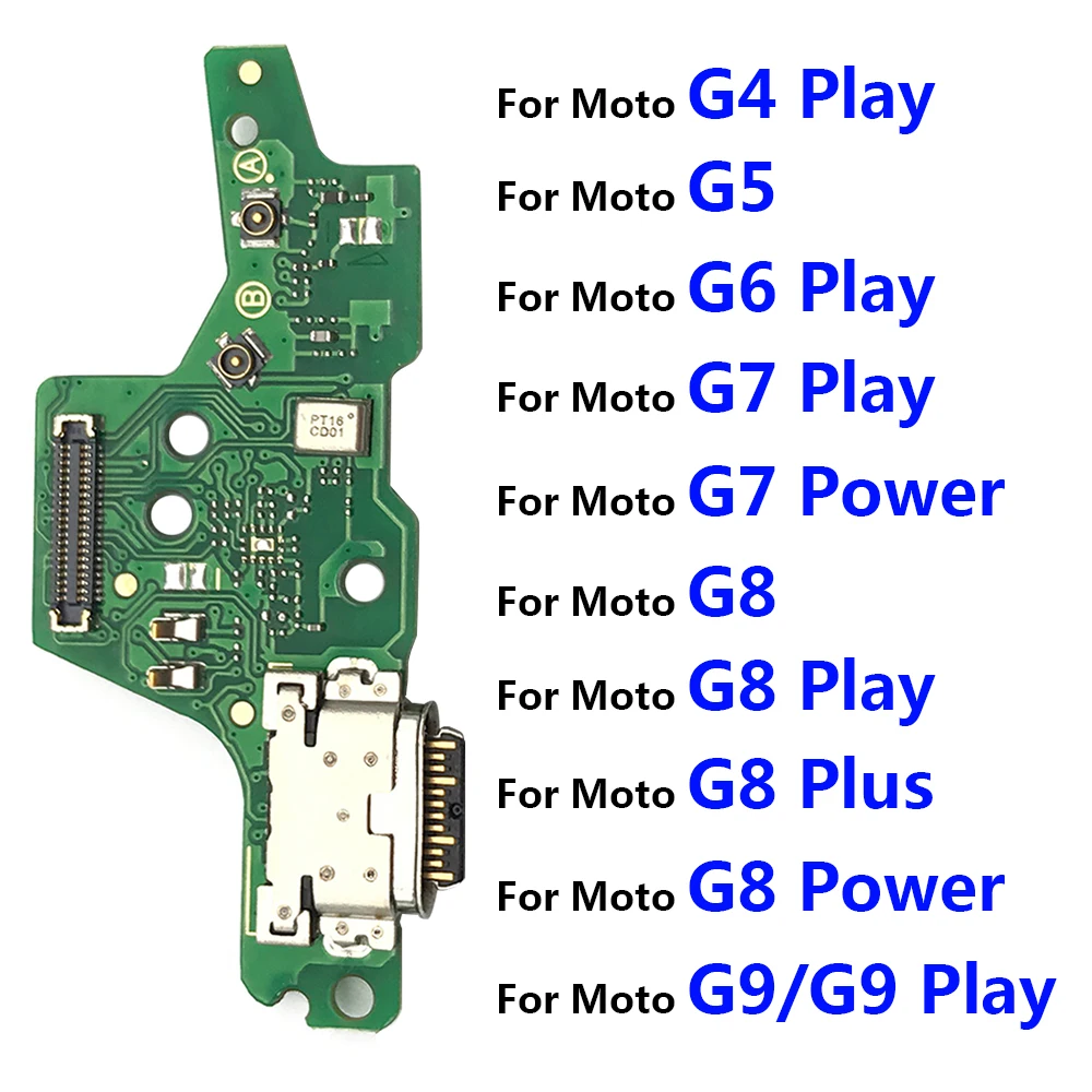 5 штук в наборе USB плата с зарядным портом Flex кабель Разъем для Moto G3 G5 G4 G6 G7 G8 G9