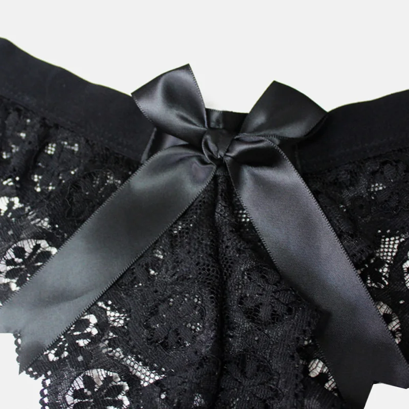 

Sexy G String Women Lingerie Lace Underwear Femal Sexy T-back Thong Sheer Panties Japan Style Hot Sale Transparent Knickers