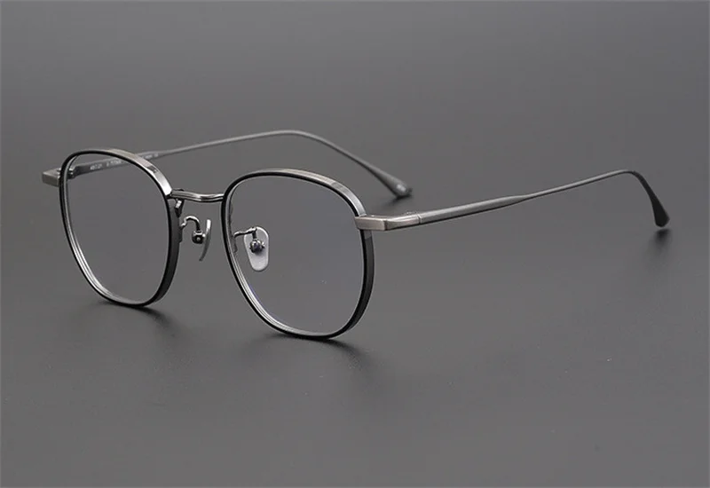 

Luxury Pure Titanium Reading Eyeglasses Vintage Women Full Rim Optical Eyewear Anti-scratch Prescription Readers Glasses for Men