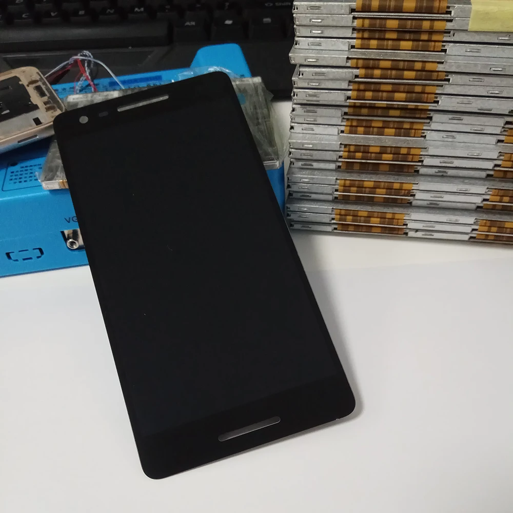 ЖК дисплей 5 дюйма для Nokia 2 1 2018 TA 1080 1084 A 1086 1092 1093 с сенсорным экраном и дигитайзером