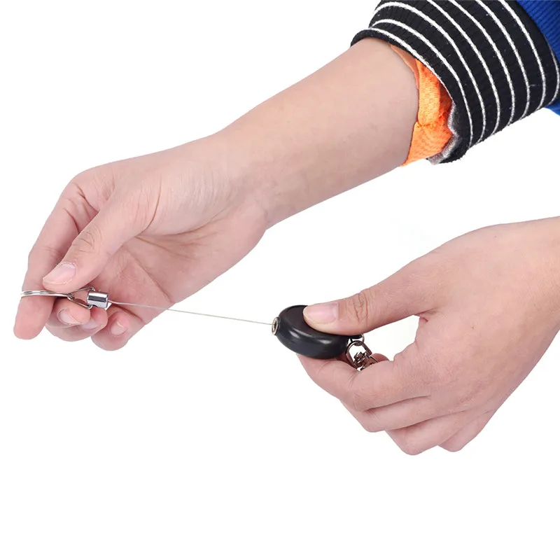 1Pcs Retractable Keychain Badge Reel Recoil Yoyo Ski Pass ID Card Holder Key Ring Chain 12*3.5cm | Украшения и аксессуары