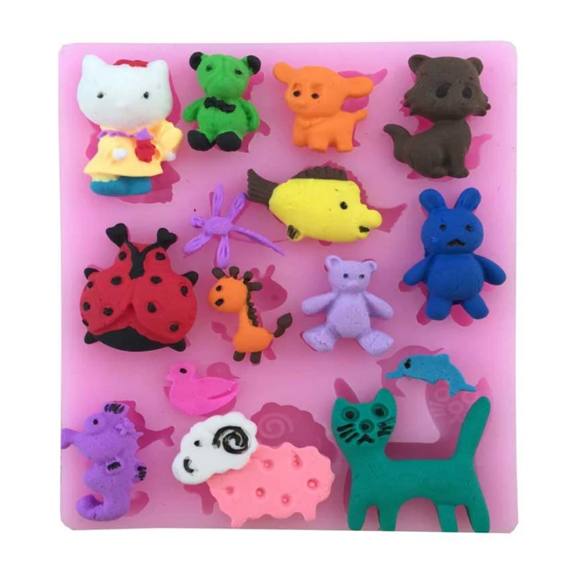 

Silicone Cake Mold Christmas Reindeer Form Fondant Mould DIY Cake Pastry Kitchen Baking Accessories Cake Decorating Tools