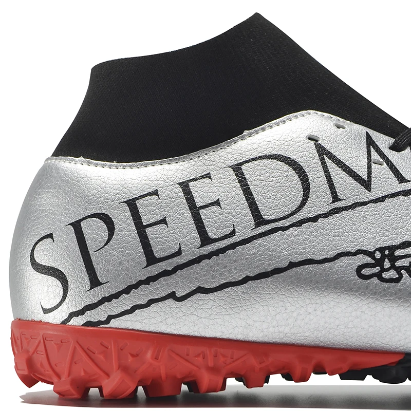 

New broken nail football shoes adult youth TF football shoes high-top low-top football shoes