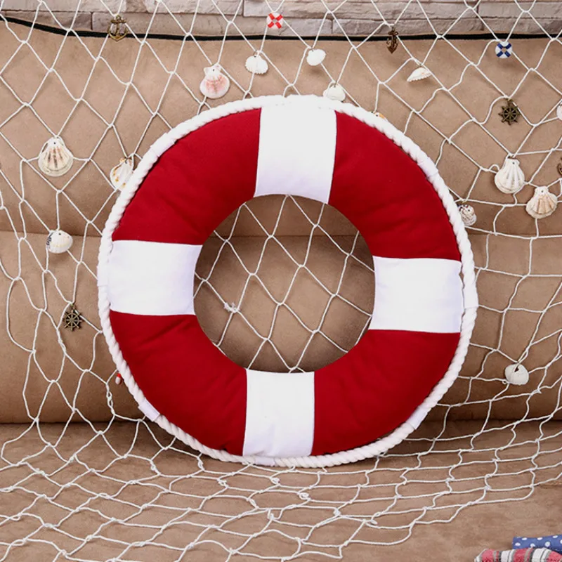 Декоративная подушка в форме буя мягкая игрушечная для береговой охраны