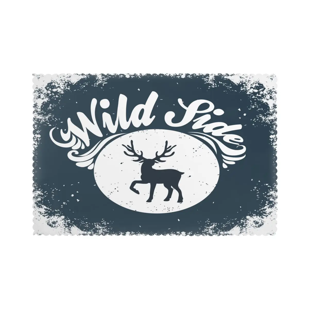 

Коврик для столовой посуды 6 шт. коврик для стола Нескользящие вдохновляющие и мотивационные коврики в стиле хипстер с оленем для обеденног...