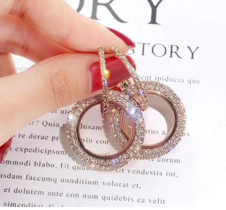 Новый креативный дизайн украшений с элегантным круглым украшением в виде