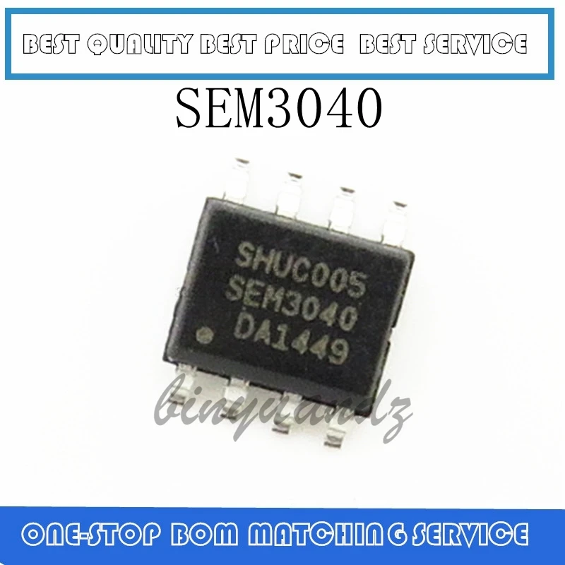 5 шт./лот SEM3040 3040 SOP-8 чип питания | Электроника