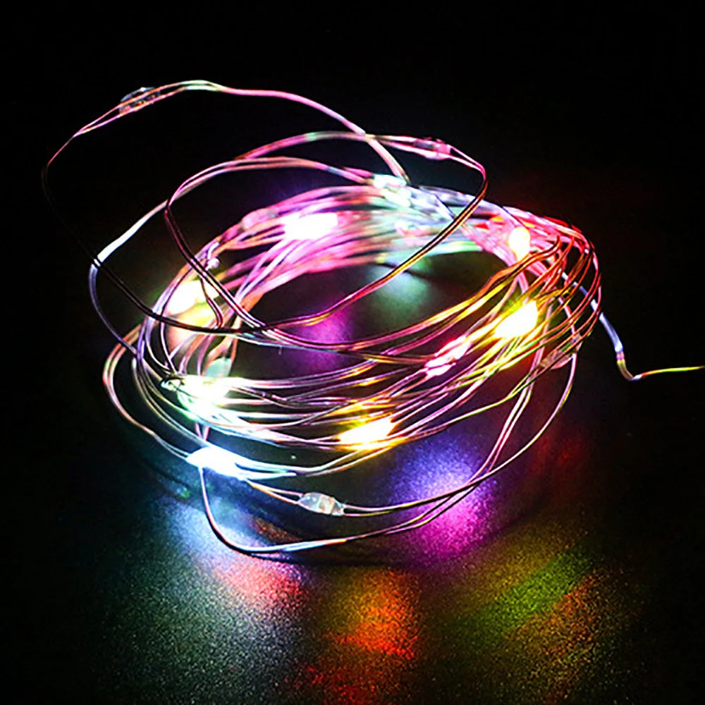 

Bottle String Fairy Light Copper 10 LED Party Light Patio Graden Decorative String Lamp for Christmas Wedding Valentine