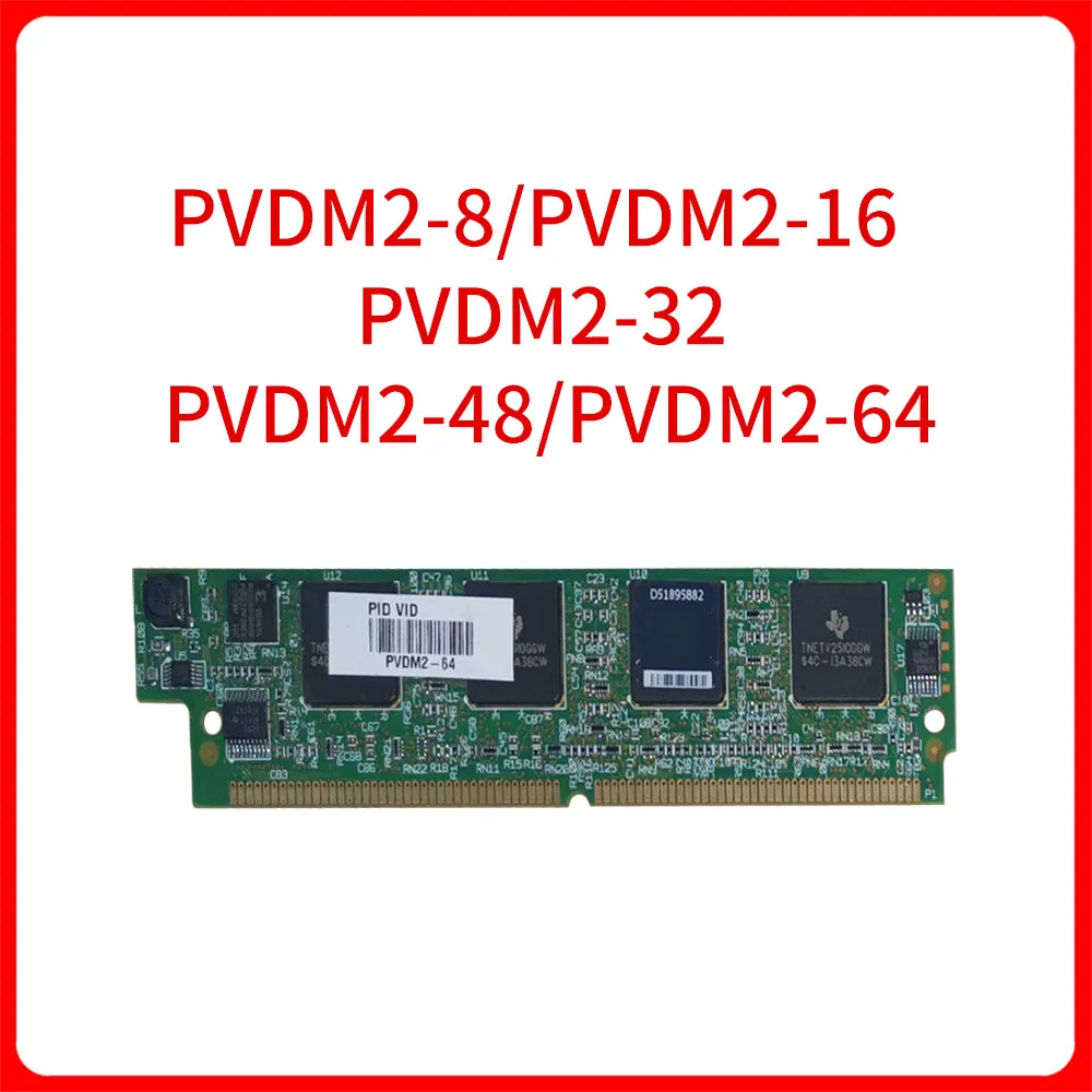 Оригинальный канал Packet Voice и Φ DSP модуль для маршрутизатора Cisco Модуль факса PVDM2-8