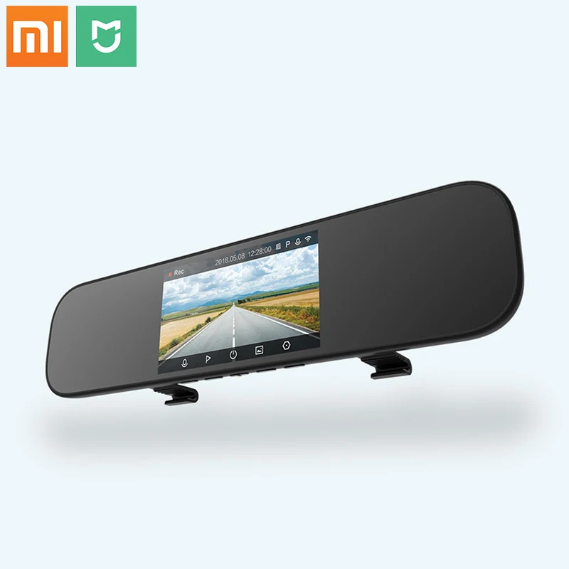 

Автомобильная Камера-зеркало заднего вида xiaomi Mijia, умная камера 1080P HD IPS экран IMX323, датчик изображения, видеорегистратор для автомобиля