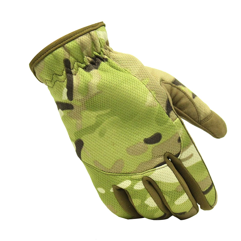 Camouflage CP Армейские камуфляжные зимние тактические перчатки Мужские дышащие Мультикам Пейнтбольные Военные перчатки велосипедные теплые перчатки - Цвет: Camouflage CP