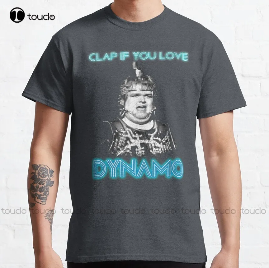 

Dyamo - The Running Man Classic T-Shirt big sister shirt Custom aldult Teen unisex digital printing xs-5xl All seasons cotton