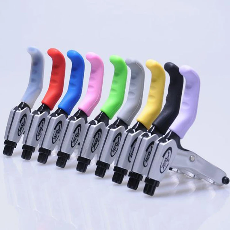 

1 пара MTB Горный Дорожный велосипед складной портативный складной велосипед езда на велосипеде силиконовые ручки силикагель перчатки ручка...