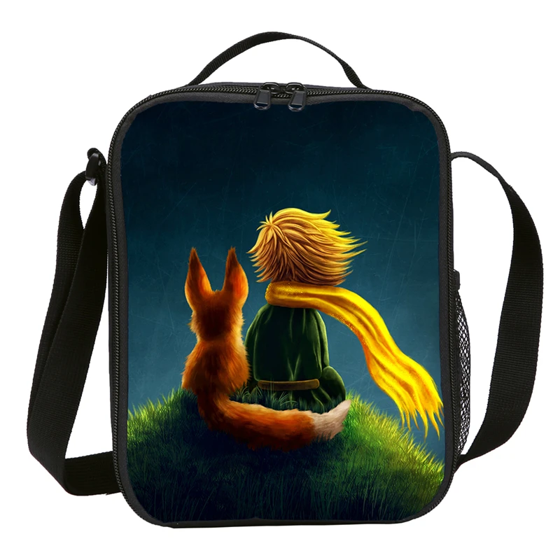 Малый мешок обеда с героями мультфильмов для мальчиков и девочек принтом