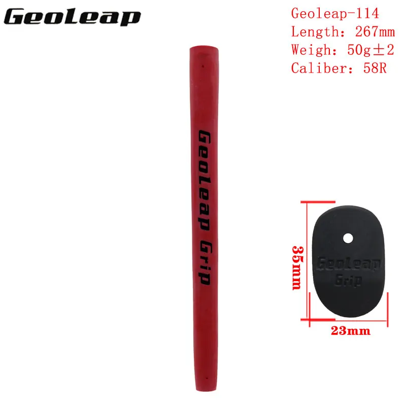 Гольф клюшки grip rubber пистолет контур 6 цветов на выбор Гольф сцепление для клуба, 1 предмет - Цвет: Красный