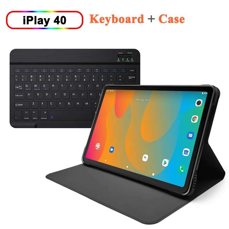 

Защитный чехол для планшета и клавиатура 10,1 дюйма BT для Alldocube iPlay 40