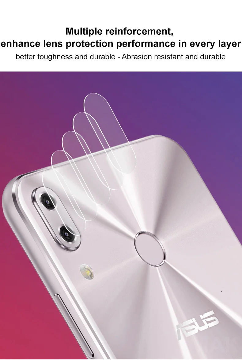 IMAK HD объектив камеры закаленное стекло для Asus Zenfone 6 5Z 5 ZS630KL ZS620KL ZE620KL Защита объектива камеры