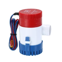 12v electric pump 1100gph marine bilge pump submersible boat water pump abs anti corrosion mini water pump