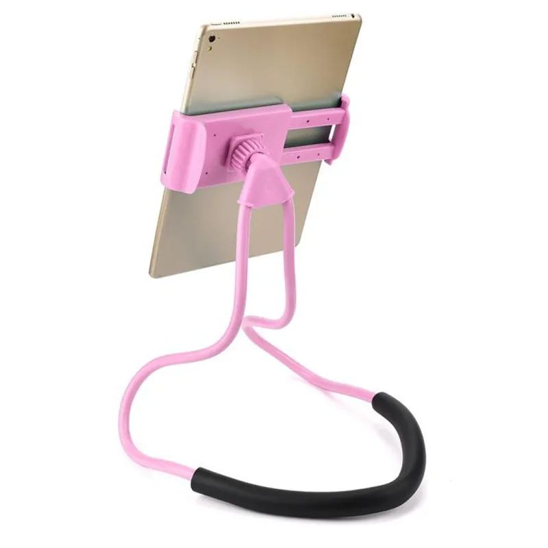 New Universal Lazy Bracket Phone Selfie Holder Snake-like Neck Bed Mount Anti-skid 360 Degree Rotation Flexible Stand New