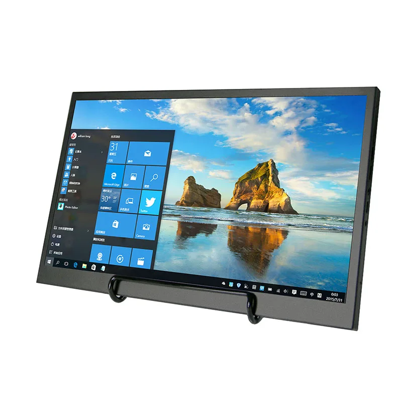Тонкий портативный монитор 11 6 &quot13 3&quot 15 &quot1080 p HD дисплей для PS4 ноутбука телефона