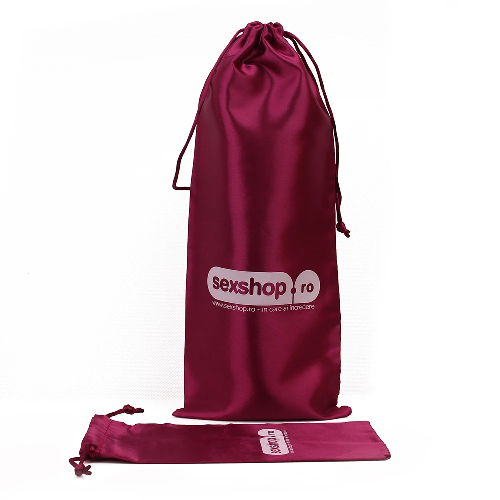 100 шт. высококачественные атласные сумки на шнурке 9*18 см ювелирные оптовые для