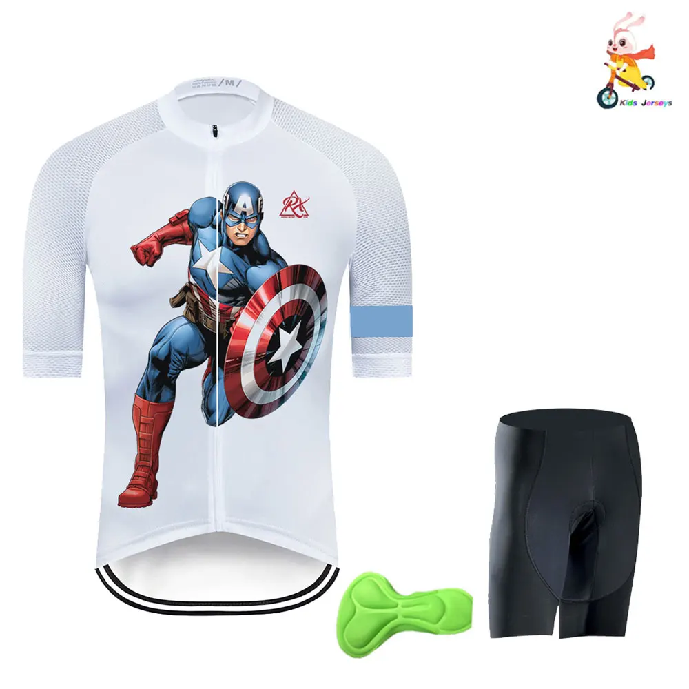 

2022 Newset Kids Cycling Jersey Set Boys Short Sleeve Summer Cycling Clothing MTB Ropa Ciclismo Child Bicycle Wear Sports Suit