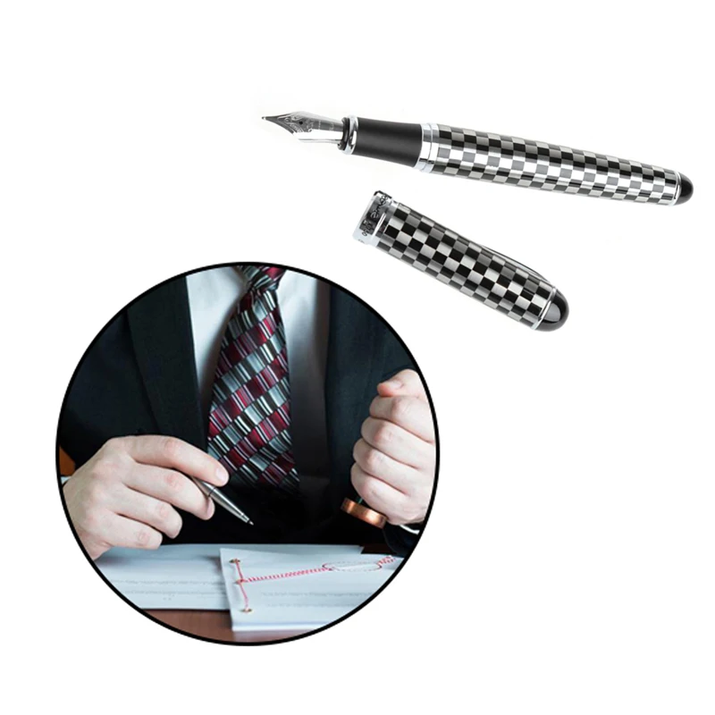 

JINHAO X750 Medium Nib Fountain Pen Professional Stationery Supplies Writing