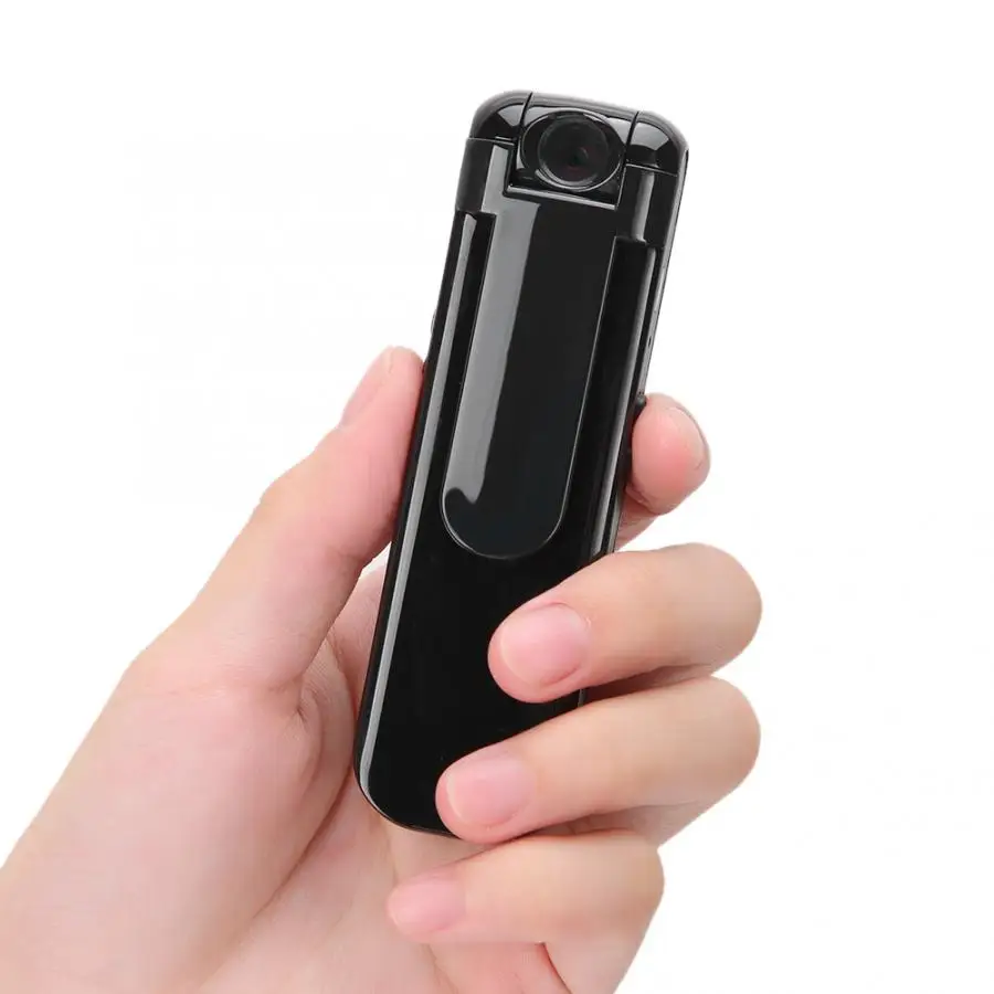 Карманный видео аудио рекордер 1080P вращающаяся линза DVR USB диктофон