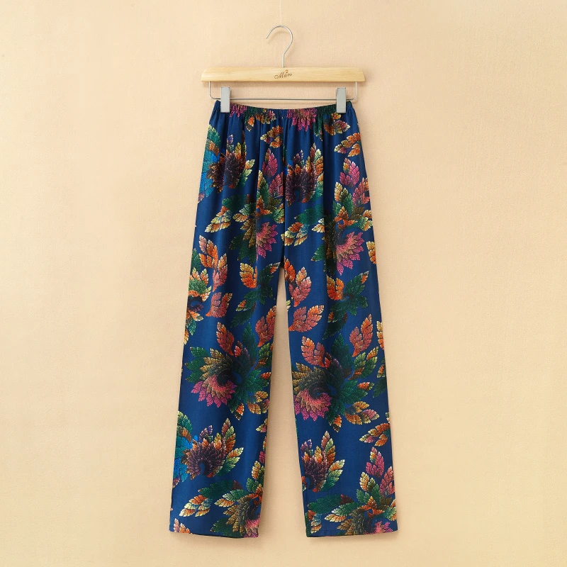 Домашние брюки женская одежда на весну и лето Одежда для мам тонкие хлопковые