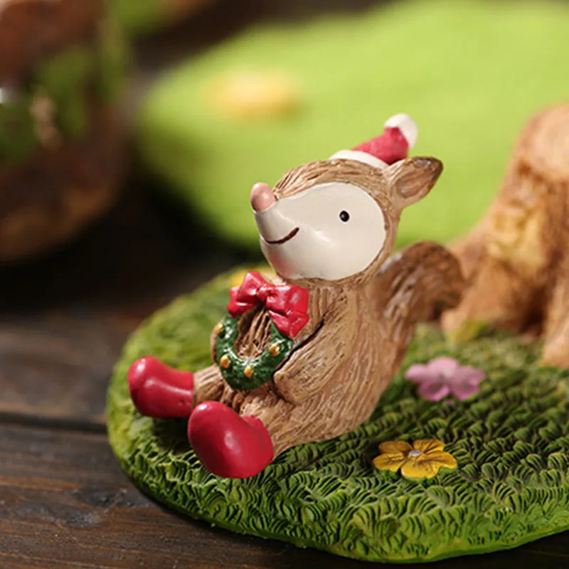 Белка Рождественские украшения аксессуары животное Новогодний подарок