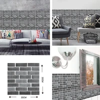 new 3d self adhesive sticker mosaic decor peel pvc tiles bathroom wallpaper waterproof kitchenliving room ecorative wall sticker