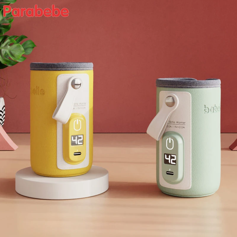 Сумка нагреватель Parabebe с USB зарядкой изоляционная Крышка для теплой бутылки
