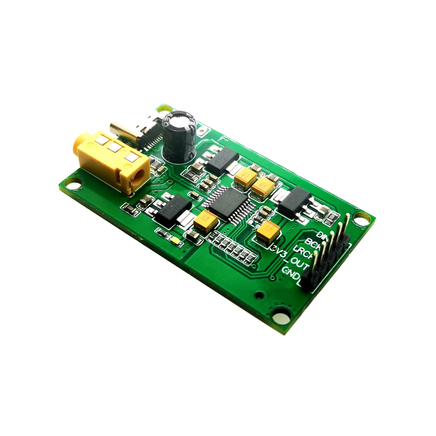 Цифровой аудио вход PCM5102A I2S IIS Raspberry Pi Плата декодера DAC к аналоговому выходу AUX |