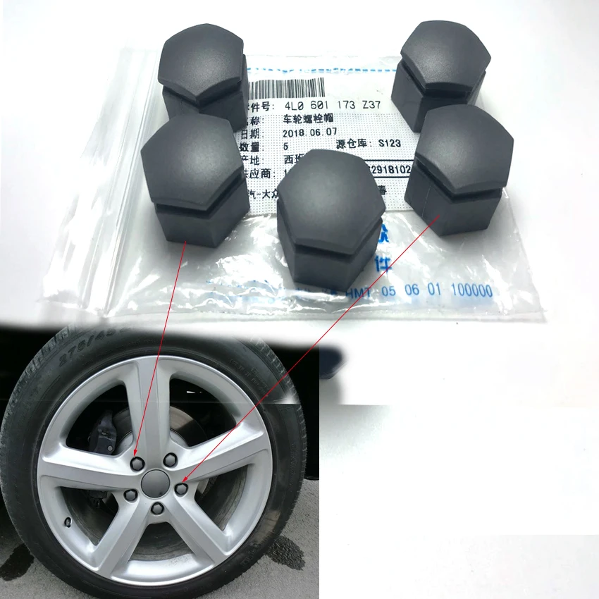 Крышка гайки колеса 4L0601173 для AUDI Q7 крышка автоматической винтовая 2007 2015 4L0 601 173 4l0